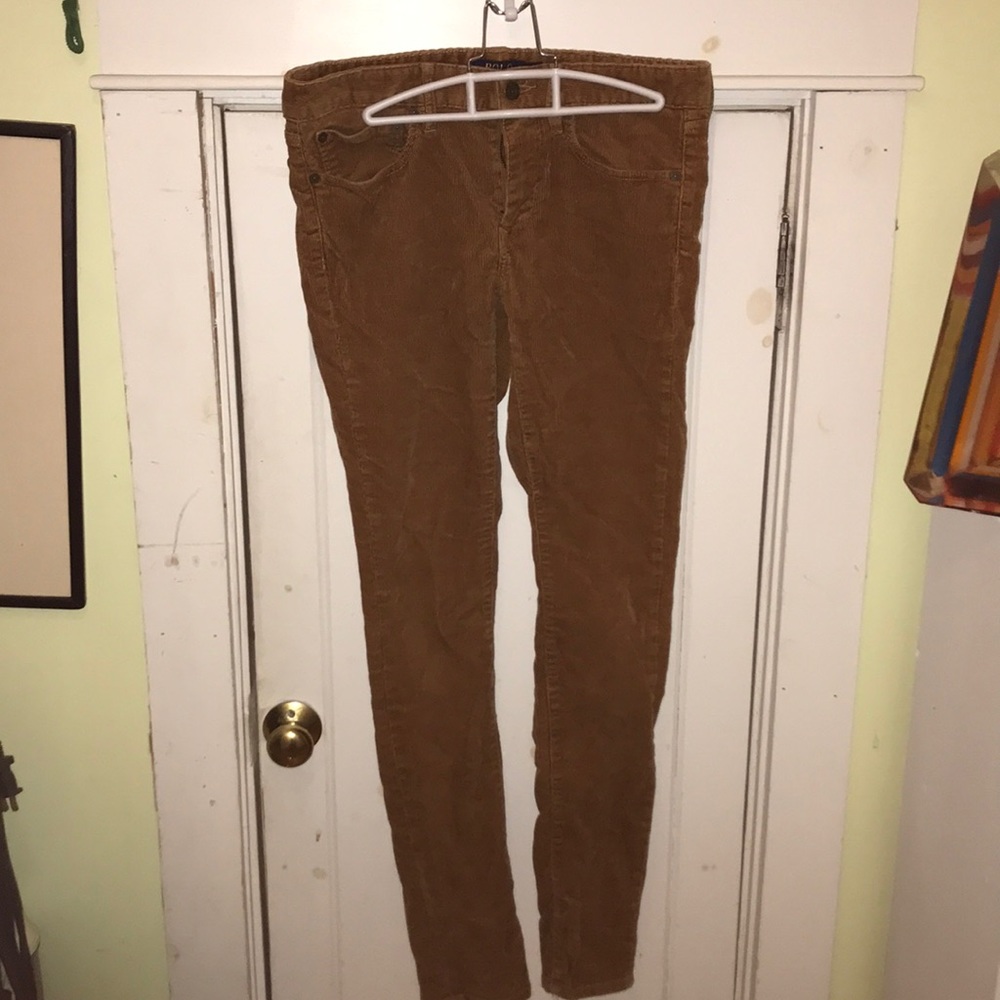 Ralph Lauren Polo Corduroy Straight Leg Pants